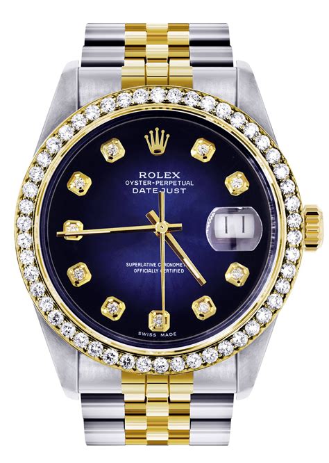 diamond rolex watch for men|rolex with diamond bezel.